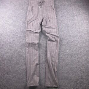 Lululemon‎ Sweatpants Womens Gray Flecked Knit Straight Leg Yoga Athletic